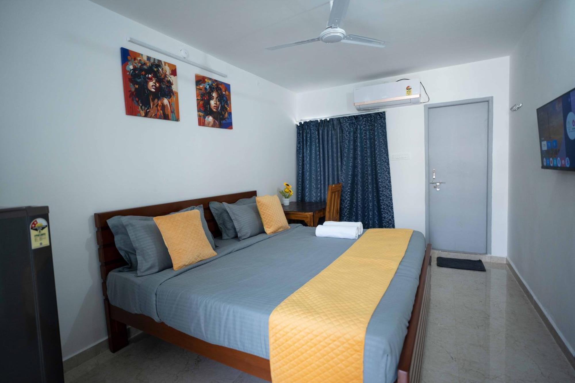 Yellow Bells Studios And Suites Gachibowli Экстерьер фото